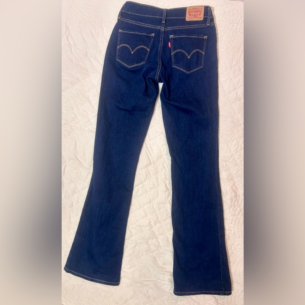 Levi’s 815 Curvy Bootcut Jeans Dark Wash Size 27 lowrise y2k - Picture 3 of 7
